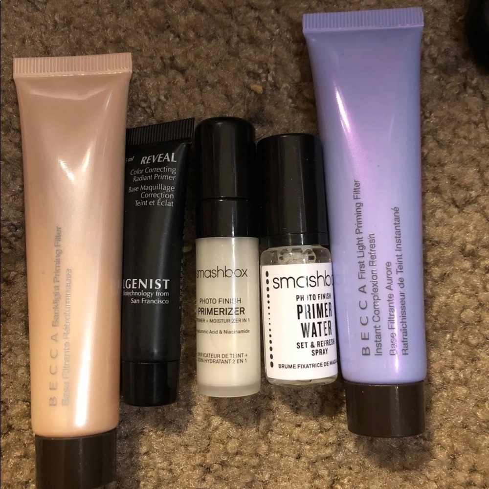 Highend deluxe primer bundle (Becca smashbox etc)